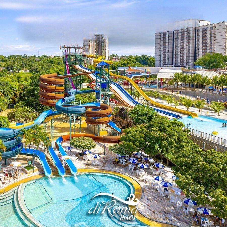 Diroma Resort Internacional Incluso 1 Acesso Ao Acqua Park Vulcao Caldas Novas Extérieur photo